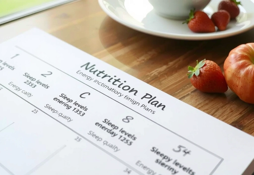 Annotaties in voedingsplan